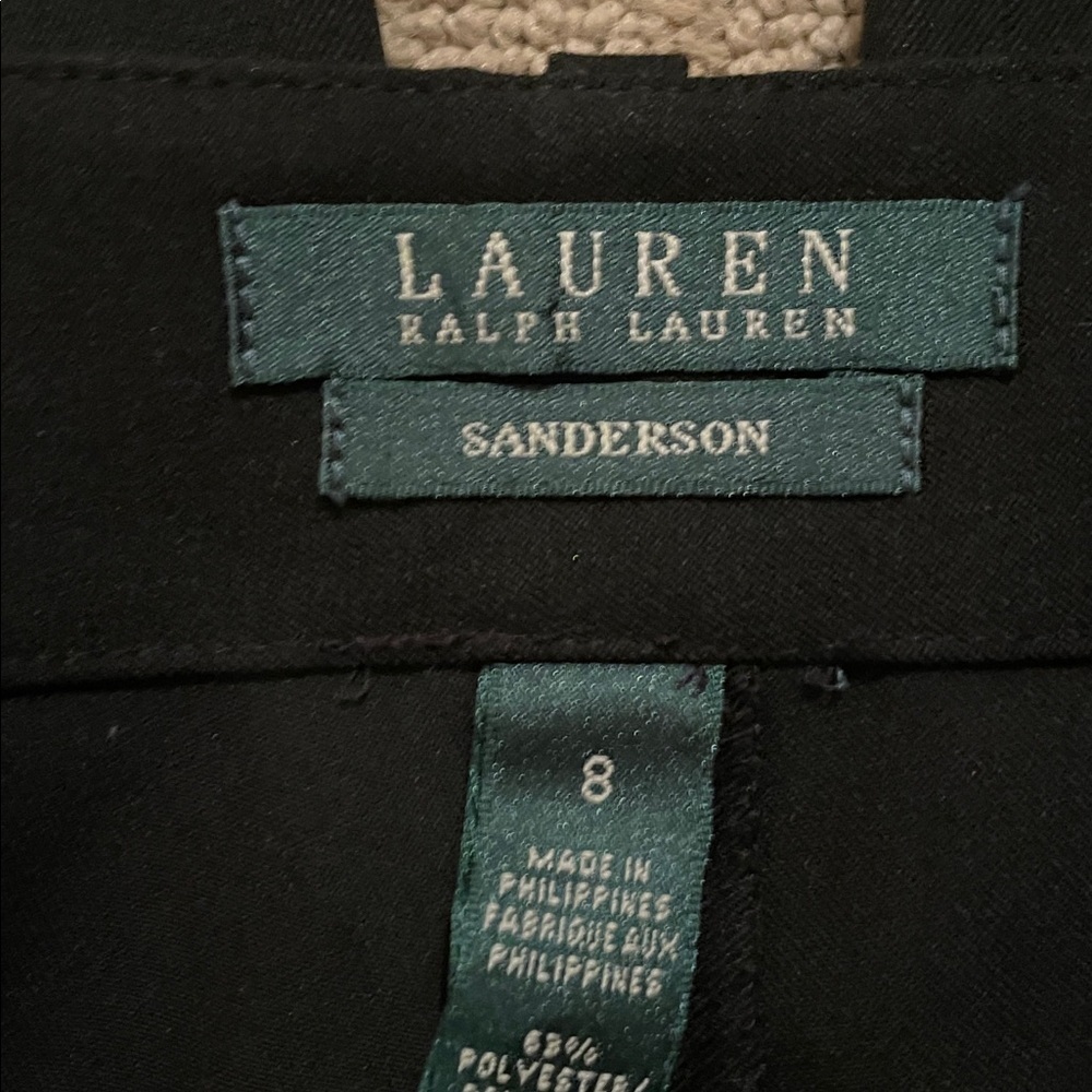 Ralph Lauren Classic Black Women’s Dress Pants - Picture 2 of 5